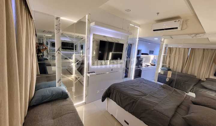 For Rent: Orange County Lippo Cikarang Studio Apartment - Fully Furnished High Floor, Only 49 Million/Year! (Negotiable)