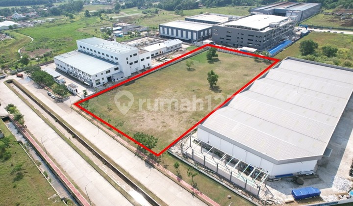 Industrial Land for Sale 9000m² – Rp 2,9 Mio/m² Karawang New Industry City Industrial Land for Sale 9000m² – Rp 2,9 Mio/m² Karawang New Industry City