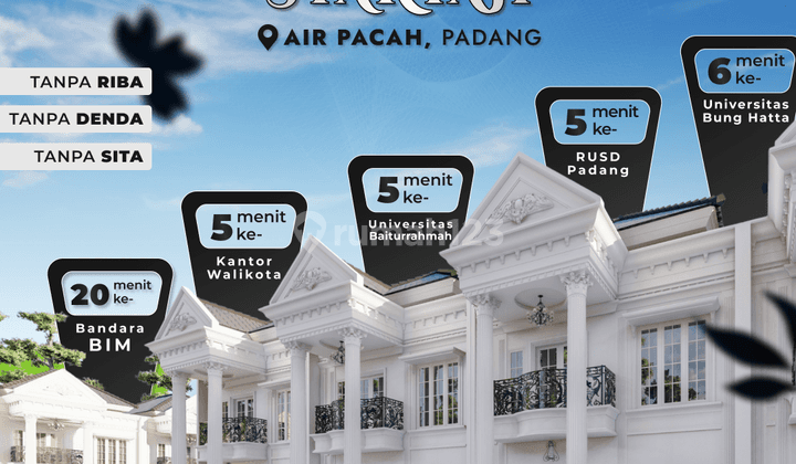 Dream House Cluster Mewah Di Air Pacah Kota Padang Bebas Banjir Dengan Fasilitas Lengkap 1