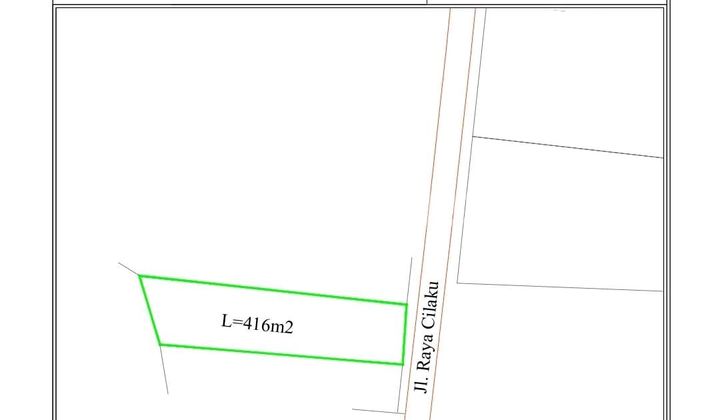 Tanah SHM Pinggir Jalan Raya Cilaku Tenjo Depan Cluster Grand Tenjo Cocok untuk Usaha Tanah SHM Pinggir Jalan Raya Cilaku Tenjo Depan Cluster Grand Tenjo Cocok untuk Usaha