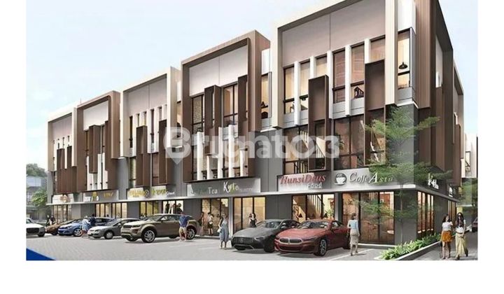 RUKO BARU HOEK POSISI KELIHATAN DARI JALAN DI CAMPTON BSD 2