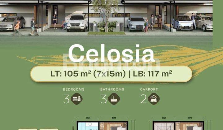 RUMAH PRIMARY CLUSTER TYPE CELOSIA CAKSANA TANGERANG  1