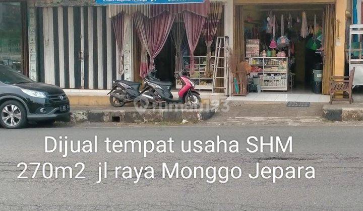 Jual Ruko 3 unit jln Raya Mlonggo Jepara 1