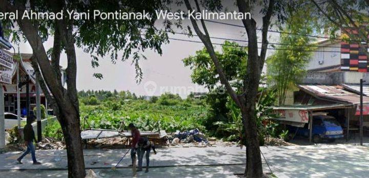 Dijual Tanah 342m SHM Di Jalan Raya Protokol Pontianak 1