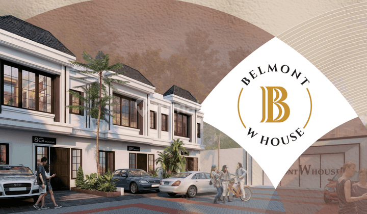 Rumah Baru Komplek Belmont W House Jalan Notes Area Gatot Subroto 1