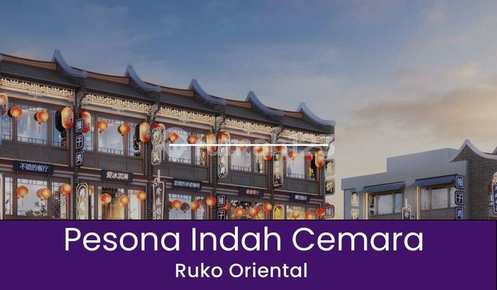 Ruko Oriental PIC 3,5 Tingkat Siap Huni 
