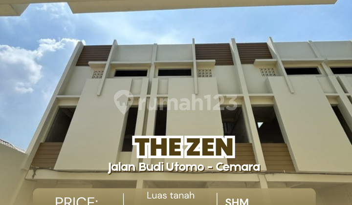 Rumah 3 Tingkat Termurah di Cemara Komplek The Zen