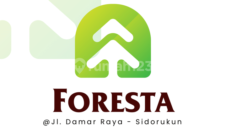 Rumah Baru Komplek Foresta Jalan Damar Raya Area Krakatau