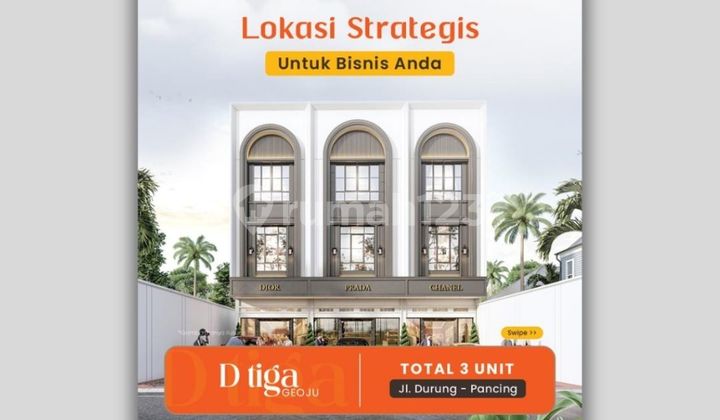 New 3-Story Shop House on Durung Street, Pancing Area 2