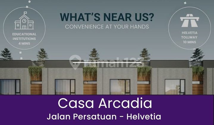 New 2.5-Story Villa in CASA ARCADIA, Persatuan Street, Helvetia Area