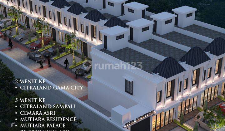 Jual Cepat Rumah Komplek The Newton Jalan Kapten Batu Sihombing  2