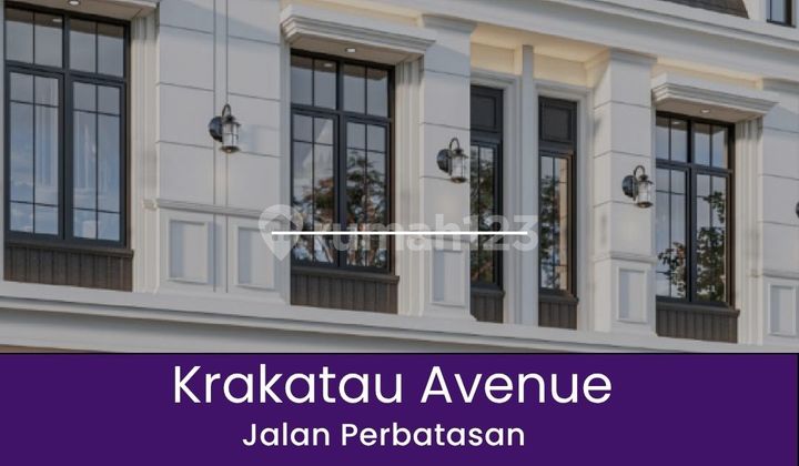 Rumah Baru Komplek Krakatau Avenue Jalan Perbatasan
