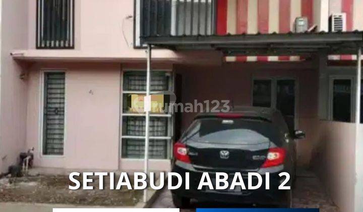 Dijual Villa 1 Tingkat Perumahan Setiabudi Abadi 2 Jalan Abadi 1