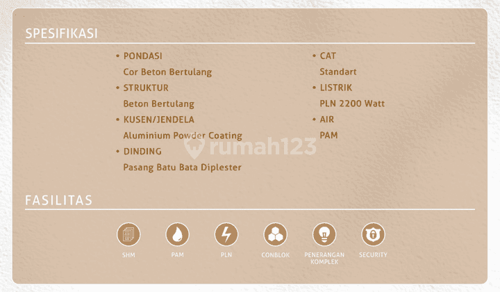 Rumah Baru Komplek Belmont W House Jalan Notes Area Gatot Subroto 2