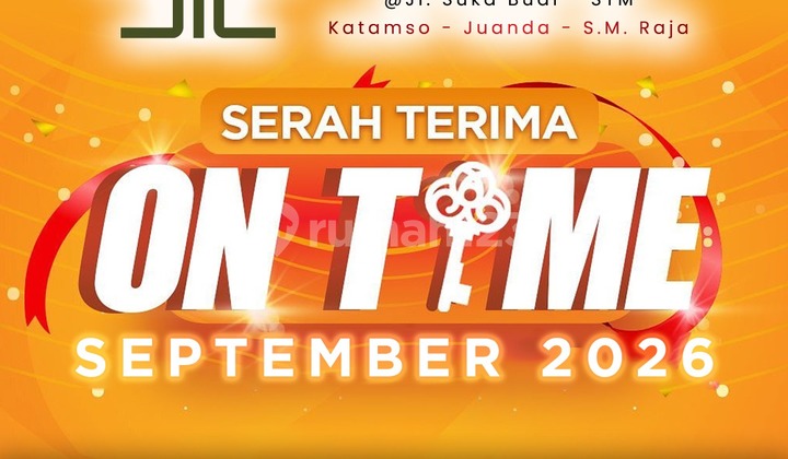 Rumah Baru Komplek Wellington Jalan Suka Budi Area Katamso 2