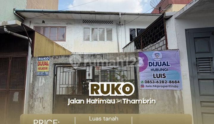 Ruko Murah di Jalan Harimau Daerah Madong Lubis