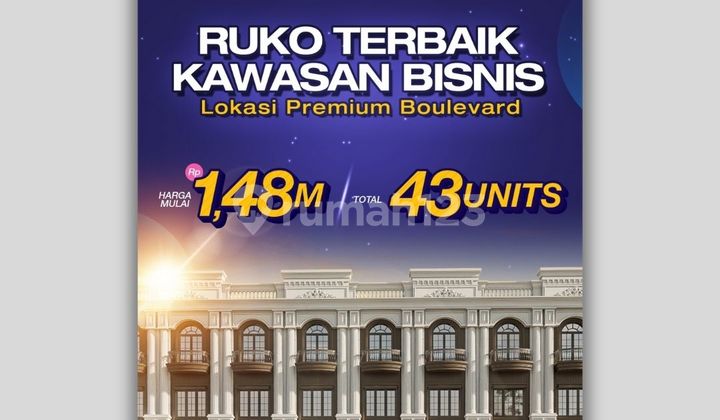 Ruko & Villa Baru di Kawasan Ramai di Bahagia By Pas 2