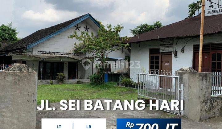 Disewa Tanah Dan Rumah Kosong Jalan Sei Batang Hari 1