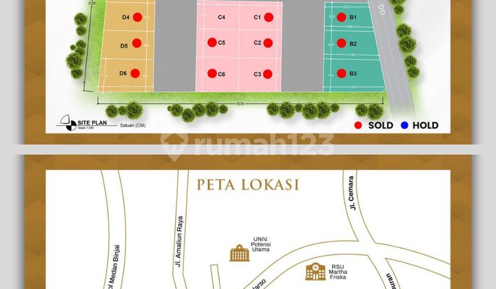 For Sale 2-Story Villa Mulia Town House 2 Yos Sudarso Street