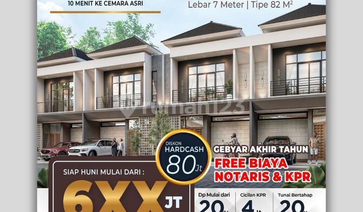 Villa Baru 2 Tingkat di Karya De Villas Jalan Istiqomah Helvetia 2