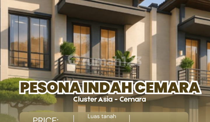 Villa Pesona Indah Cemara Cluster Asia di Pancing
