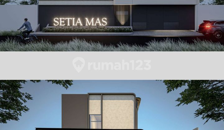 Four-Story Double Decker Villa in Setia Area, Adam Malik Road