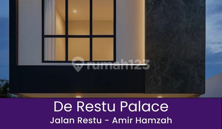 Villa Lebar 7 Meter di De Restu Palace Area Amir Hamzah