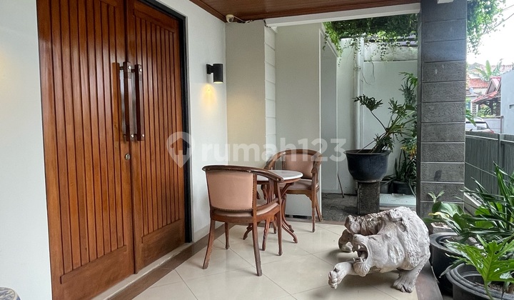 For Sale Neat Ready-to-Live House in Front of Park at DKI Joglo Complex 2