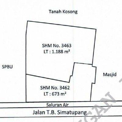 Dibawah Njop! Tanah Komersial Di T.b. Simatupang Lokasi Strategis 1