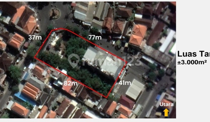 Kuta, Badung 3000 M2, Dijual Tanah di Dalung Permai, Kuta Bali