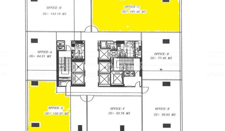 Dijual Office Space Intermark Bsd 1