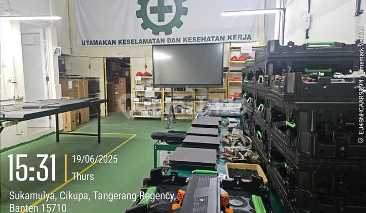 Dijual Gudang Ada Kantor 2 Lantai di Kawasan Bizpoint, Cikupa, Tangerang 2