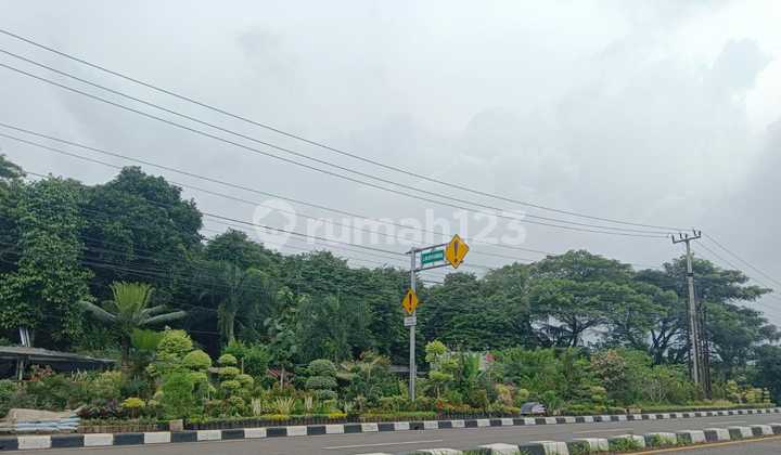 Tanah Luas Dijalan Raya Alternatif Cikeas Udik