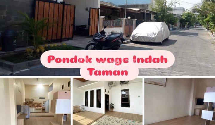 Mewah Minimalis Pondok Wage Indah Siap Huni  Bagus 2