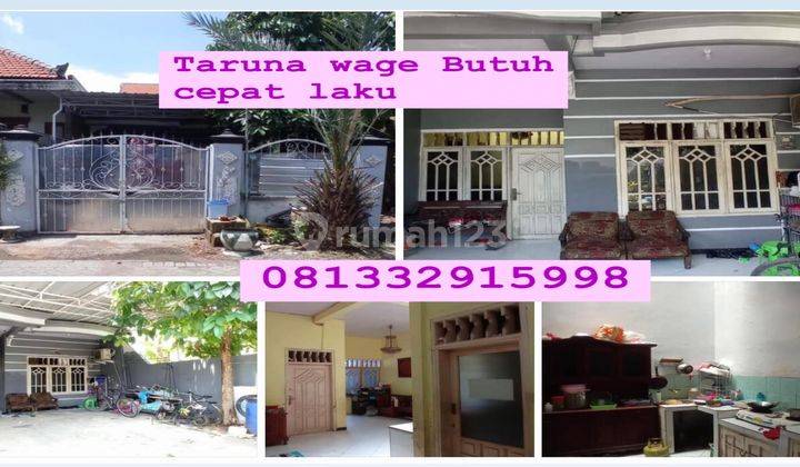 Jual Cepat Murah  Bu Rumah Taruna Wage Siap Huni 2