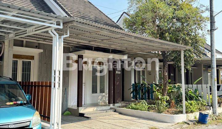 RUMAH CANTIK SIAP HUNI DALAM LINGKUNGAN PERUMAHAN DI DEKAT KOTA GEDE 2