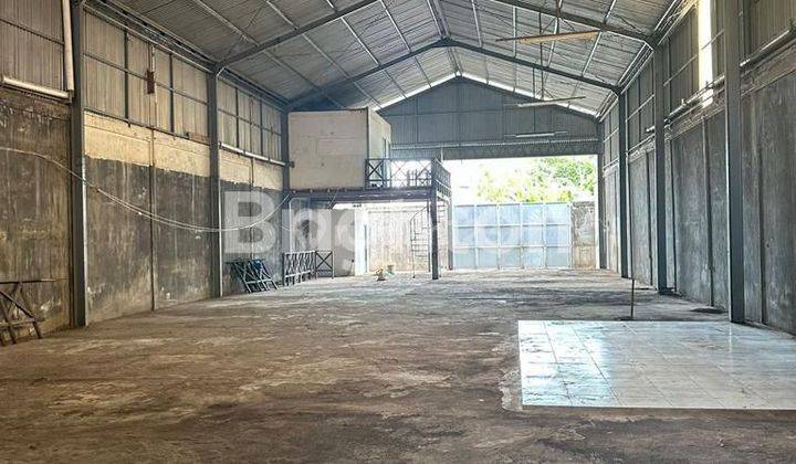 GUDANG 400M2 LOKASI STRATEGIS AKSES JALAN LEBAR KAWASAN KEROBOKAN 1