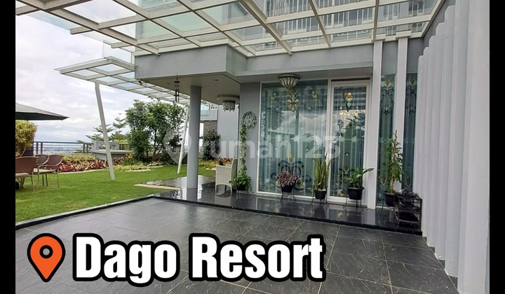 For Sale, Fully Furnished House with City View, Asri in Dago Pakar Resort