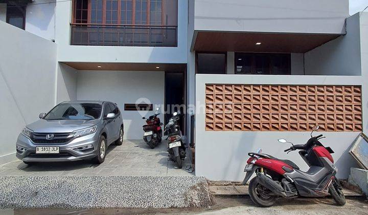 Di Jual Rumah Baru Bagus Modern Straregis 2 Lantai Murah Di Jagakarsa Jakarta Selatan 1