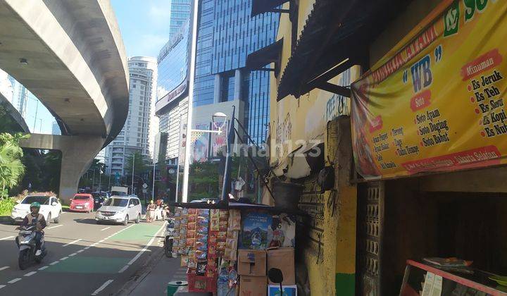 Di Jual Rumah (Hitung Tanah Saja) Luas Strategis Pinggir Jalan Raya Di Kuningan Jakarta Selatan 2