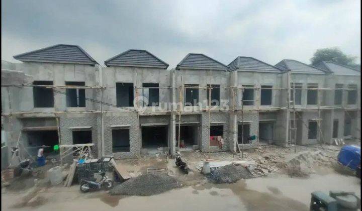 Dijual Rumah Baru Mewah Strategis Bebas Banjir 2 Lantai Harga Terbaik di Cluster Jatiranggon 2