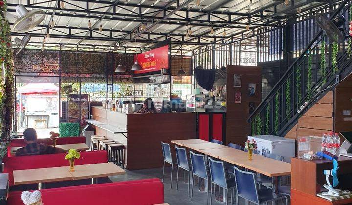 Di Sewakan Ruko Ex Cafe Pinggir Jalan Raya Besar 2 Lantai Strategis Full Furnished Siap Huni Murah di Jatimakmur