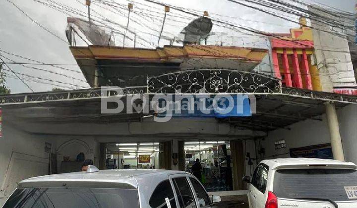 Ruko dua pintu dijual di jalan Juanda 1