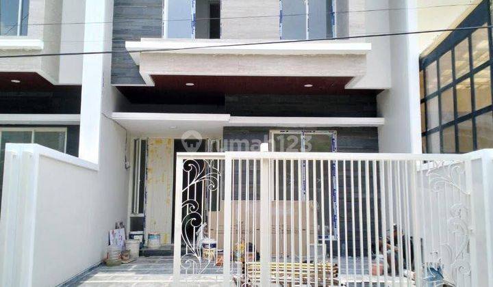 Dijual Rumah Baru 2 Lantai Manyar Kertoadi Surabaya Timur 1