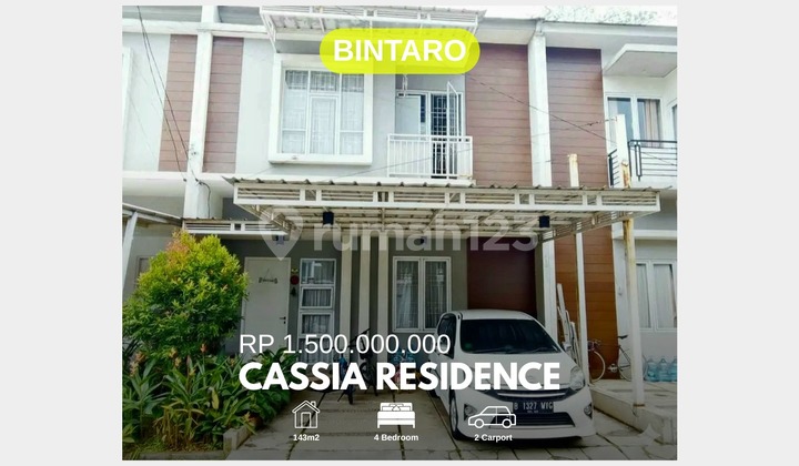 Rumah Bintaro Lokasi Premium Dekat Sekolah Inter