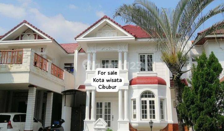 DI JUAL RUMAH CANTIK SIAP HUNI 2LANTAI DALAM CLUSTER FAVORITE. KOTA WISATA CIBUBUR. 1