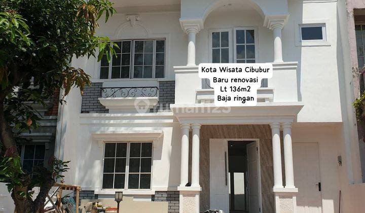 DI JUAL RUMAH CANTIK SIAP HUNI 2LANTAI DALAM CLUSTER FAVORITE. KOTA WISATA CIBUBUR. 1