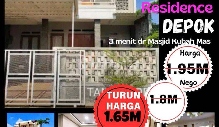 Jual Rumah Cantik Minimalis Modern Style. Hunian Cinere Residence Depok. 1