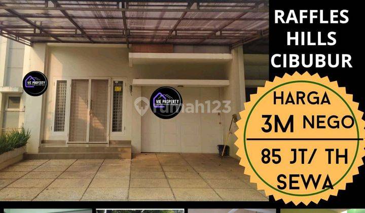 Di Sewakan Rumah Full Furnish. Raffles Hill Cibubur. 1