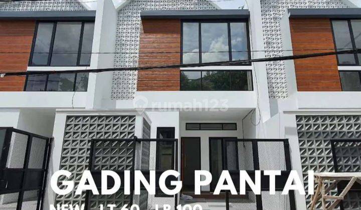 Dijual Rumah Gading Pantai Model Scandinavian 2 Lantai 2